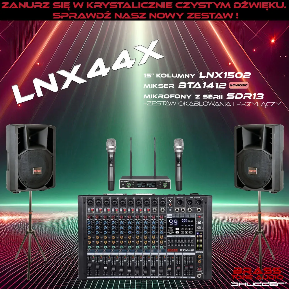 ZESTAW NAGŁOŚNIENIOWY LNX44X