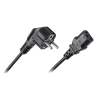Kabel zasilający uniwersalny 1.2m z uziemieniem