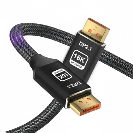 Kabel DisplayPort - DisplayPort 2.1 16K 60Hz Shudder 3m