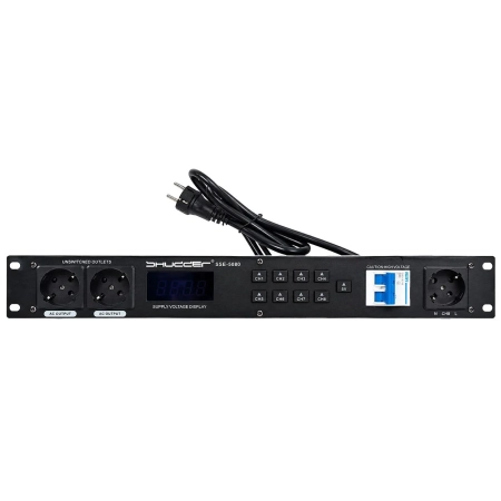 Zasilacz sekwencyjny Shudder RACK SE-5080 Sekwencer zasilania 8-kanałów
