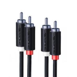 Kabel wtyk 2 RCA - 2RCA 1.5m Shudder BASIC przewód cinch - cinch czincz - czincz-107640