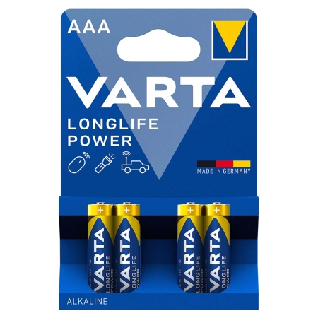 Baterie alkaliczne VARTA LongLife Power AAA 4szt. blister