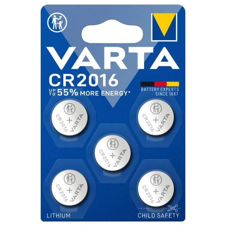 Bateria litowa VARTA Lithium CR2016 5szt. blister