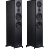 Kolumny podłogowe HECO AURORA XT 1000 Black Oak czarne z czarnym winylem para