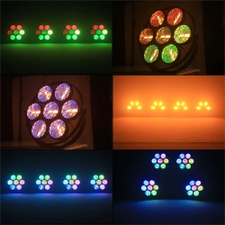 Efekt świetlny Shudder RETRO Okrągły ONA2002 Round Light 7 x 60W COB +189 LED 0.2W-108446