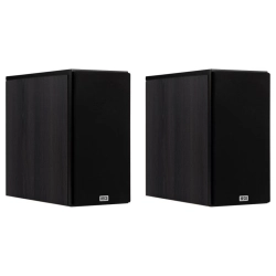 Kolumny półkowe Heco AURORA XT 300 Black Oak czarne z czarnym winylem para-108548 Kolumny półkowe Heco AURORA XT 300 Black Oak czarne z czarnym winylem para-108548