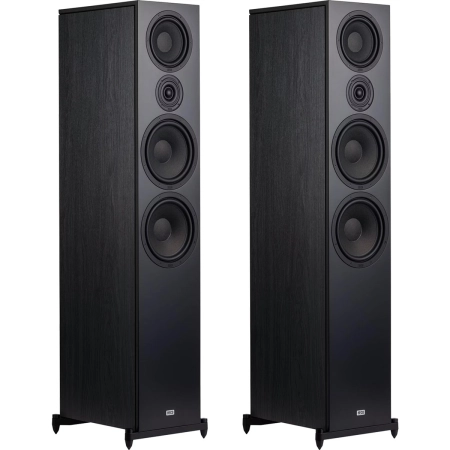 Kolumny podłogowe HECO AURORA XT 1000 Black Oak czarne z czarnym winylem para