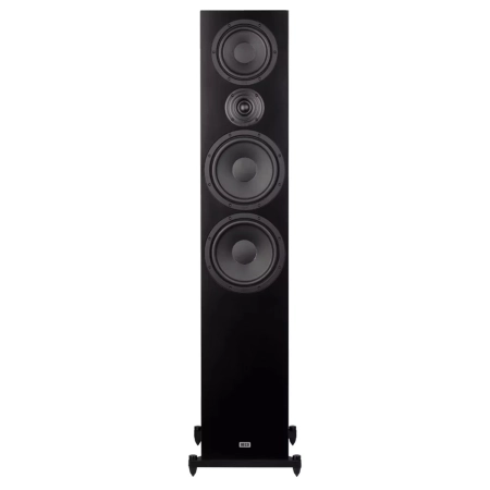 Kolumny podłogowe HECO AURORA XT 1000 Black Walunt czarne z orzechowym winylem para-108544