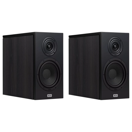 Kolumny półkowe Heco AURORA XT 300 Black Oak czarne z czarnym winylem para