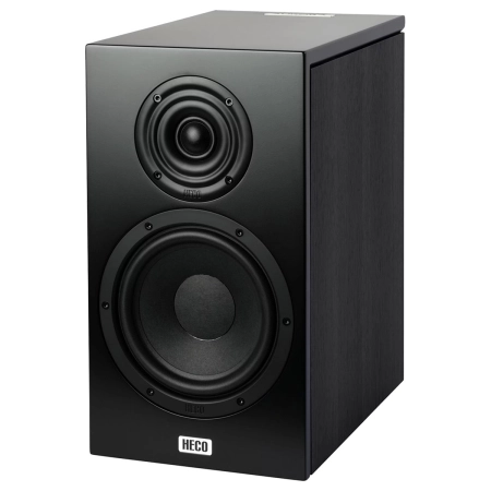 Kolumny półkowe Heco AURORA XT 300 Black Oak czarne z czarnym winylem para-108549