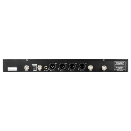 Mikrofony bezprzewodowe Shudder SDR2402 wielokanałowy zestaw 4 mikrofony doręczne 120 kanałów-108558