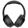 Słuchawki bezprzewodowe nauszne składane z aktywną reduckją hałasu ANC bluetooth czarne-109010