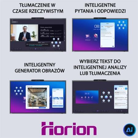 Monitor interaktywny AI Horion 65