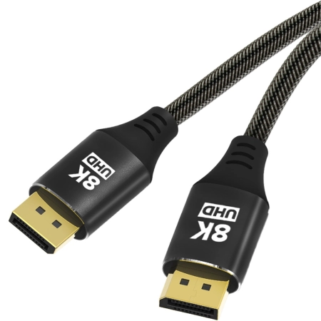 Kabel DisplayPort - DisplayPort 2.0 8K 60Hz Shudder 2m