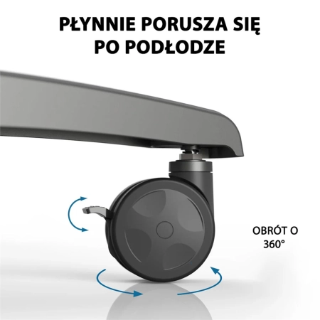 Mobilny elektryczny regulowany stojak do TV Monitorów Interaktywnych Te70-110986