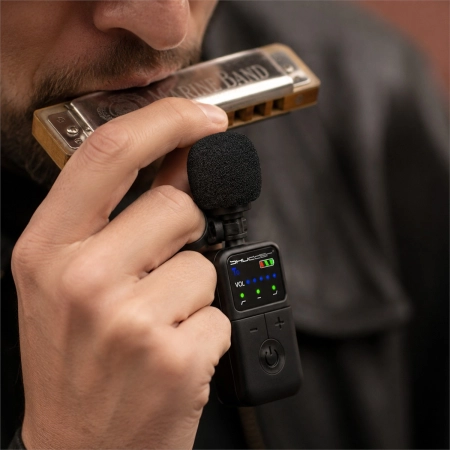 Bezprzewodowe mikrofony do harmonijki na palec Shudder SDG-H1 2.4G-111441