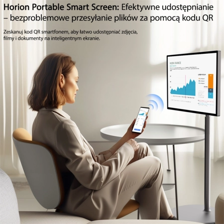 Inteligentny panel mobilny moniotor interaktywny Horion 32