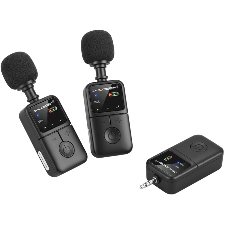 Bezprzewodowe mikrofony do harmonijki na palec Shudder SDG-H1 2.4G-112654