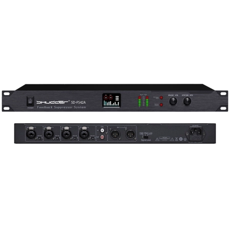 Eliminator sprzężeń Shudder SD-F42A Feedback Suppressor System-112793