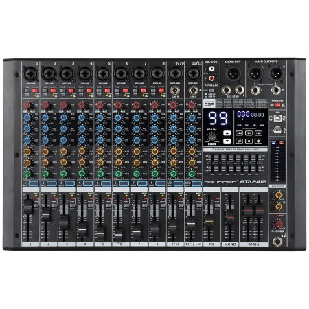 Zestaw nagłośnieniowy aktywny BSX17Y BRASS TONE AUDIO + SHUDDER-112796
