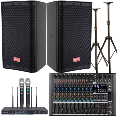 Zestaw nagłośnieniowy aktywny BSX27Y BRASS TONE AUDIO + SHUDDER