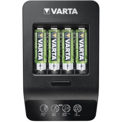 Ładowarka do akumulatorków VARTA LCD SMART CHARGER + 4x AA 2100mAh VARTA akumulatorki w zestawie-3203