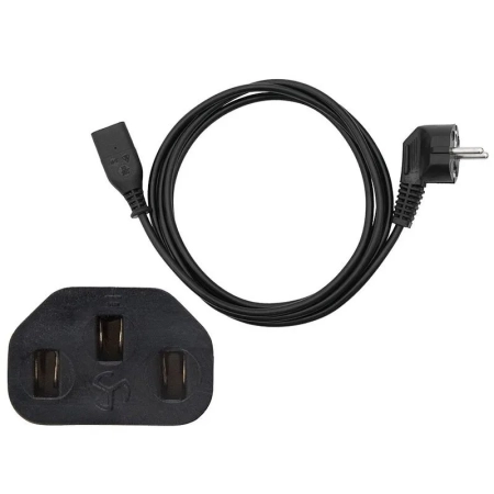 Kabel zasilający uniwersalny 2.0m z uziemieniem produkt Polski-3430