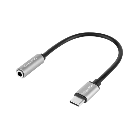 Przejściówka kabel wtyk USB-C do gniazdo jack 3.5 stereo przejście do słuchawek z USB-C