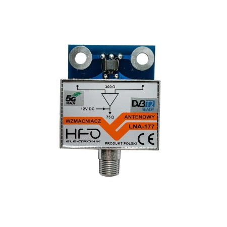 Wzmacniacz antenowy ekranowany 30dB HFO LNA-177-5G