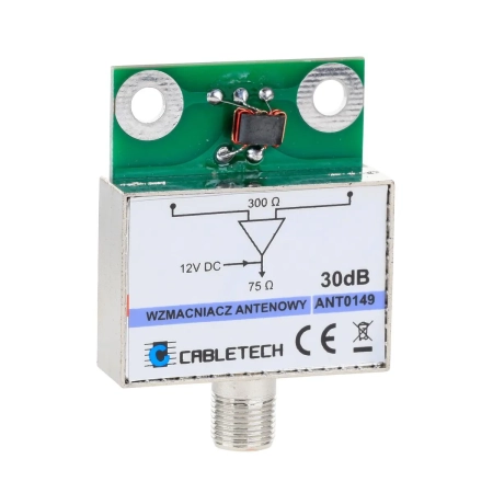 Wzmacniacz antenowy ekranowany 30dB