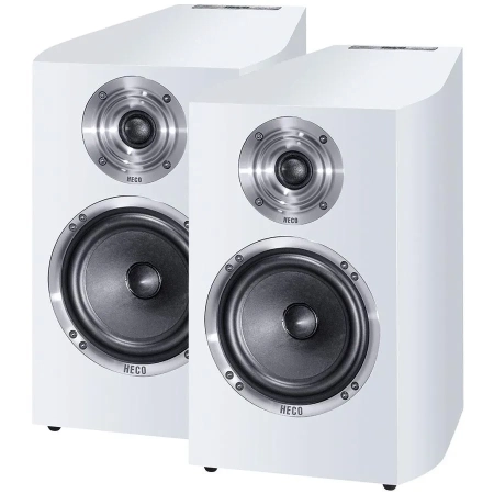 Kolumny półkowe Heco Celan Revolution 3 White Satin para
