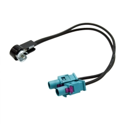 Redukcja antenowa Ford 2x Fakra męska - ISO męski-5972
