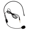 Mikrofon nagłowny pałąk 3.5mm mono z przykręcanym wtykiem Jack 3.5mm do zestawów mikrofonowych Bodypack