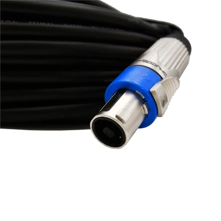 Kabel Speakon - Speakon Shudder przewód PREMIUM Line 10m OFC metalowy wtyk bawełna -7253