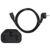 Kabel zasilający uniwersalny 1.2m z uziemieniem-8646