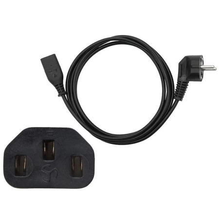 Kabel zasilający uniwersalny 1.2m z uziemieniem-8646