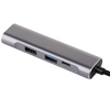 Rozgałęźnik adapter HUB USB-C do HDMI  USB 3.0 USB-C do podłączenia dodatkowego monitora-9089