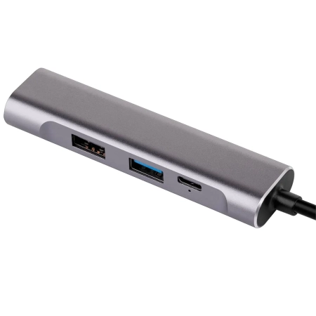 Rozgałęźnik adapter HUB USB-C do HDMI  USB 3.0 USB-C do podłączenia dodatkowego monitora-9089