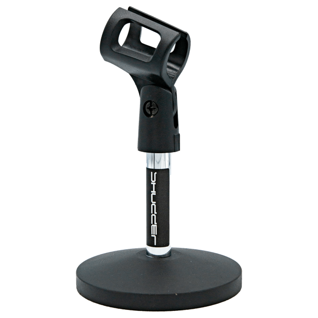 Statyw mikrofonowy stołowy ciężki mini Shudder statyw biurkowy z elastyczną głowicą do mikrofonów