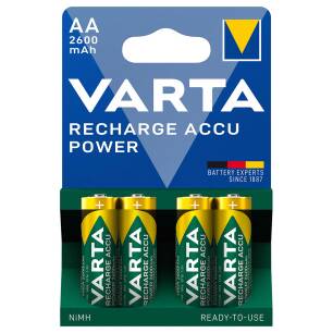 Akumulatorki  READY TO USE VARTA ACCU POWER AA 2600mAh 4szt.