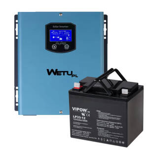 Zasilacz awaryjny WETU S-312 300W + akumulator 33Ah zestaw zasilania awaryjnego UPS