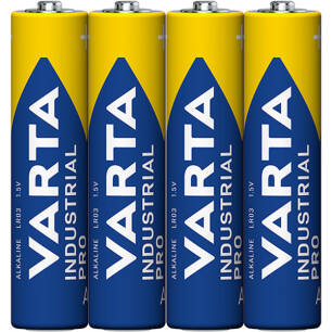 Baterie alkaliczne VARTA AAA Industrial PRO 4szt