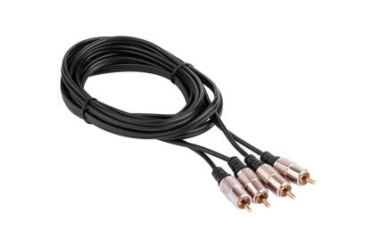 Kabel wtyk 2RCA - 2RCA wtyk 5m Voice Kraft