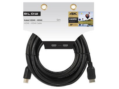 Kabel HDMI - HDMI 5m 4K przewód