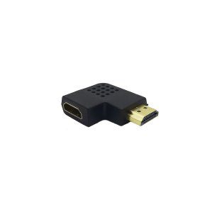 Przejściówka HDMI wtyk - gniazdo kątowe boczne