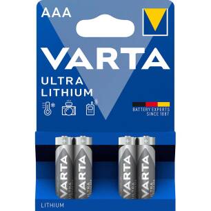Baterie litowe VARTA Lithium AAA 4szt blister