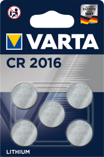 Bateria VARTA Lithium CR2016 5szt. blister