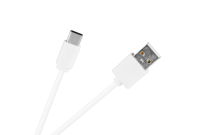 Kabel wtyk USB - USB typu C długi wtyk C  0.8m