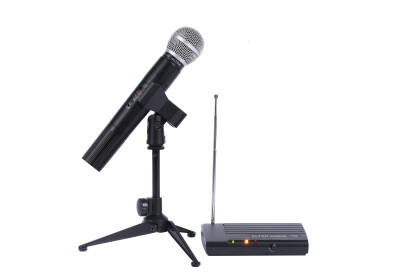 Mikrofon bezprzewodowy VHF ALTON 1 kanałowy mikrofon doręczny