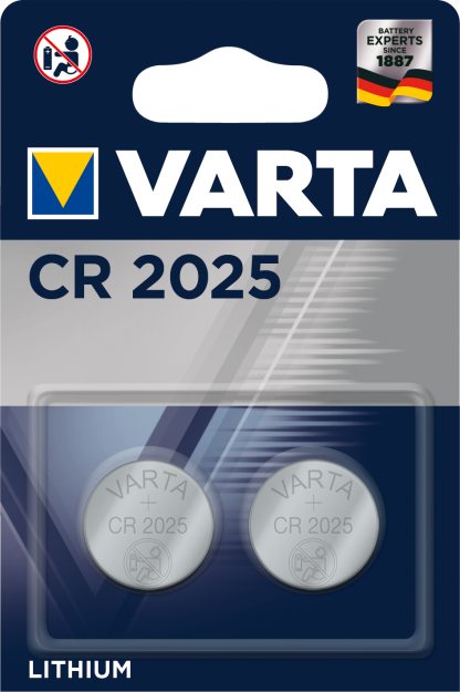 Bateria VARTA Lithium CR2025 2szt. blister